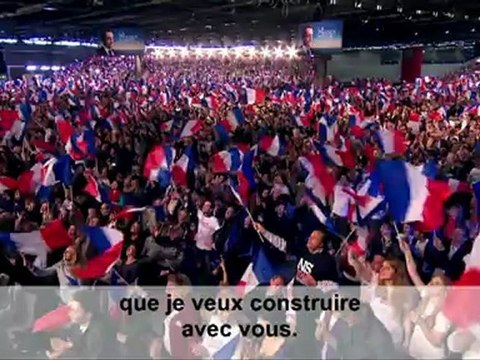 Clip officiel de campagne de Nicolas Sarkozy - Format long