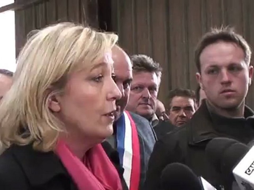 Marine Le Pen à Brachay : "Les campagnes d'abord !"