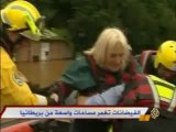 الفيضانات تغرق مساحات واسعة في بريطانيا