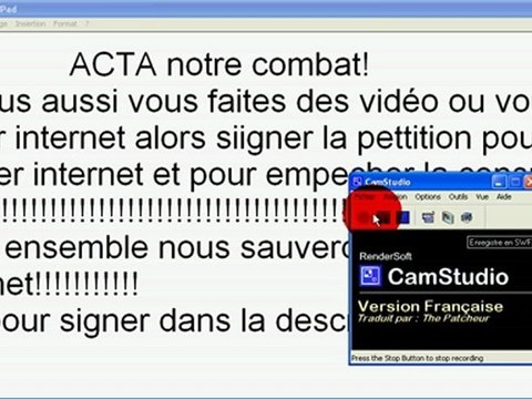 Luttons contre ACTA!