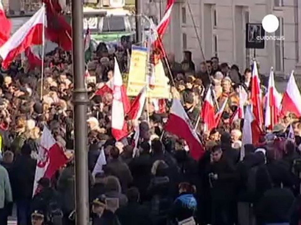 Polonia conmemora el segundo aniversario de la tragedia...
