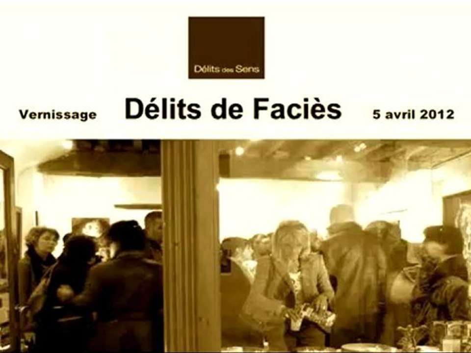 vernissage de l'exposition Délits de Faciès, Avignon