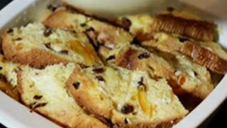 How to make Panettone Bread & Butter Pudding