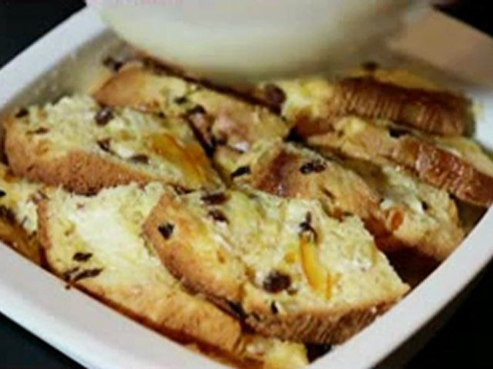 How to make Panettone Bread & Butter Pudding