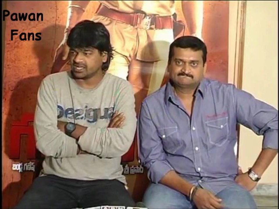 Gabbar Singh Update by Harish Shankar and Ganesh babu in a Pressmeet