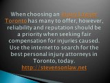 When to Hire a Toronto Personal Injury Lawyer
