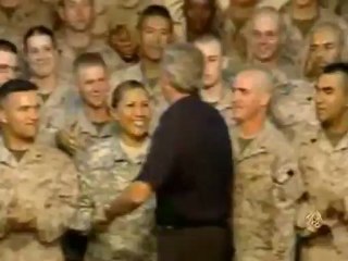 زيارة بوش المفاجئة للعراق