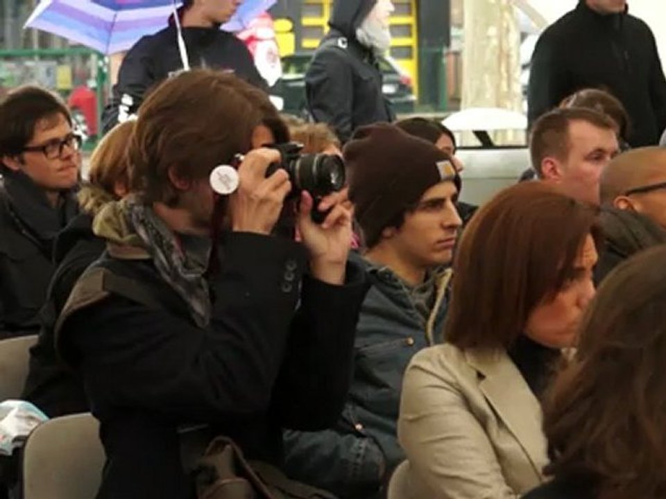 Intervention de Gabriel Cohn-Bendit sous le Chapiteau de la Relève à Roubaix