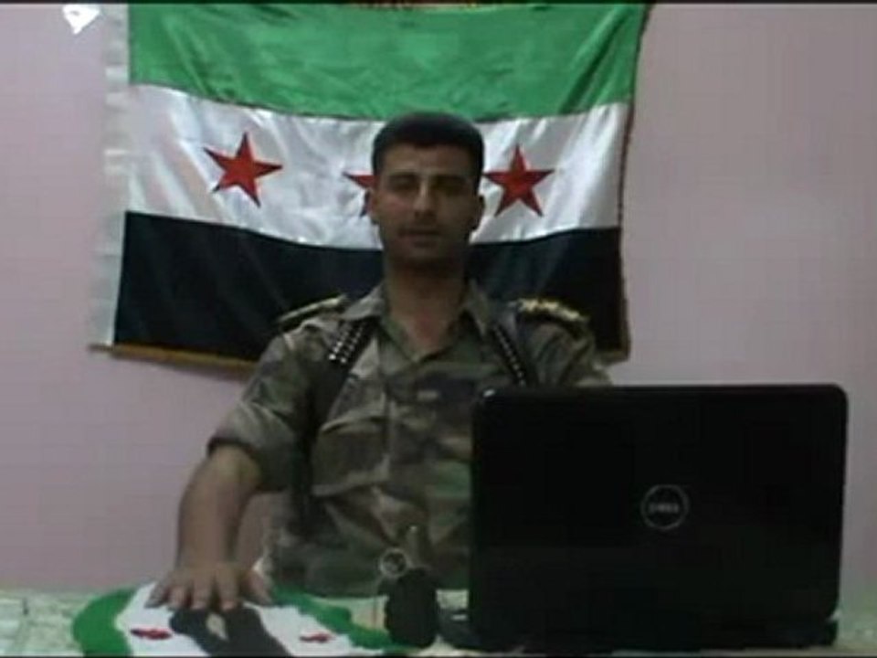 فري برس حماه المحتلة النقيب محمد مطر قائد كتيبة شهداء العاصي بحماه