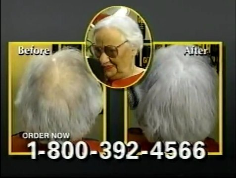 Spray de peinture pour cacher la calvitie