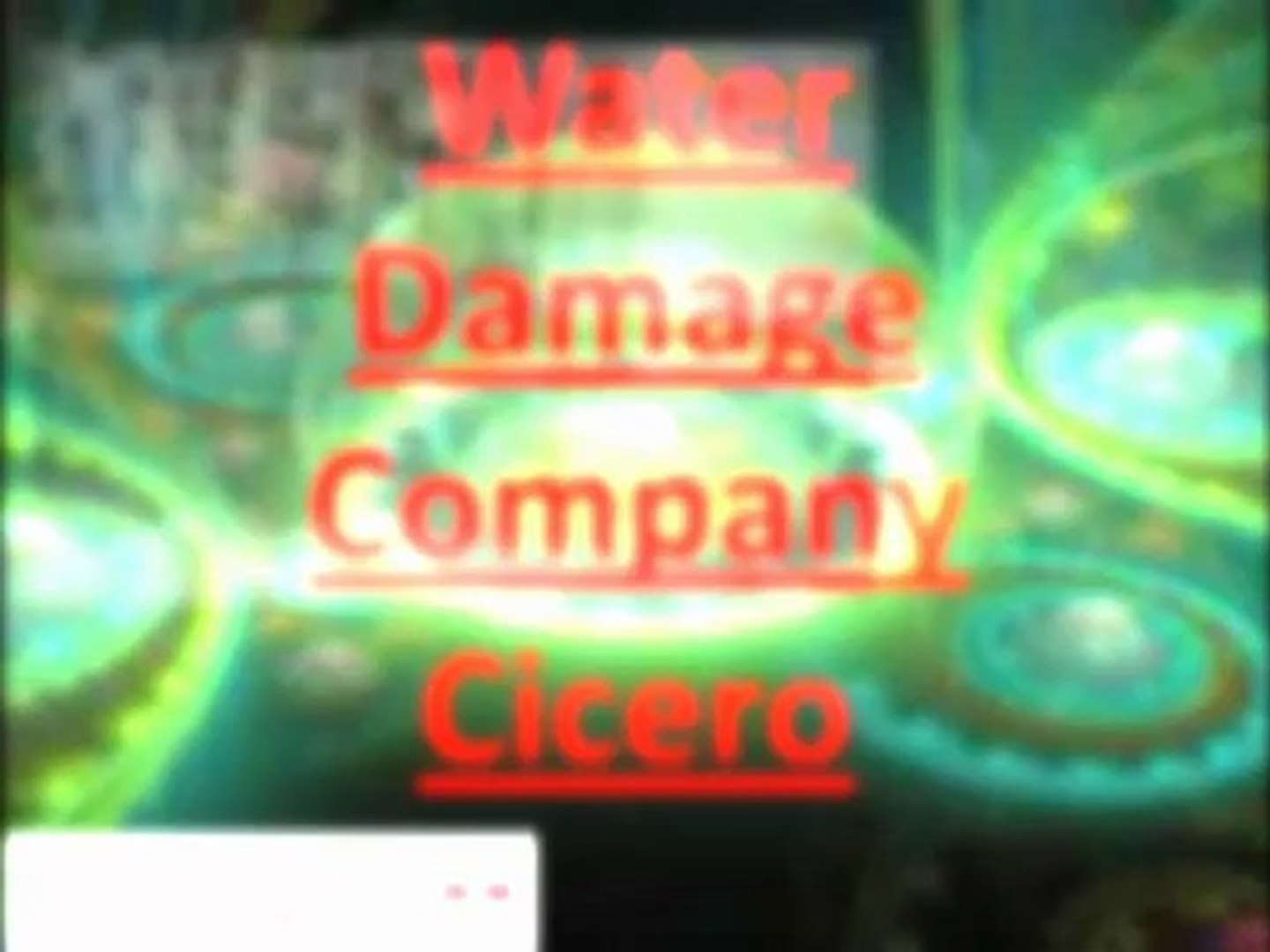 Cicero Water Damage Company