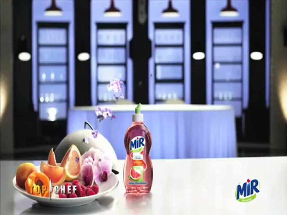 Publicité Mir Vaisselle Top Chef