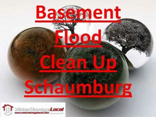 Schaumburg Basement Flood Cleanup