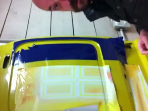 Testing Oracal 3751 + 551 (décollage)