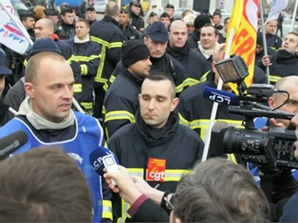 FILIERE : les pompiers en lutte