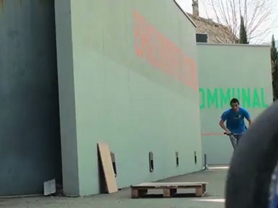 Trotinette freestyle - Street day part