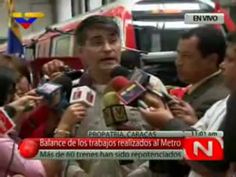 (VÍDEO) Metro de Caracas activa mayor flota histórica con 96 trenes operativos