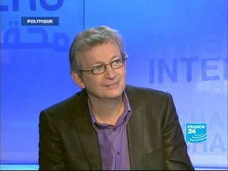 1-Pierre Laurent, Secrétaire national du PCF sur  FRANCE 24