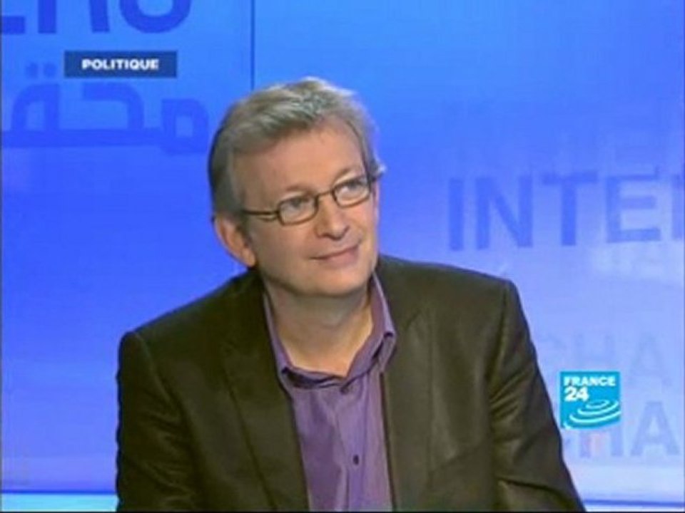 1-Pierre Laurent, Secrétaire national du PCF sur  FRANCE 24