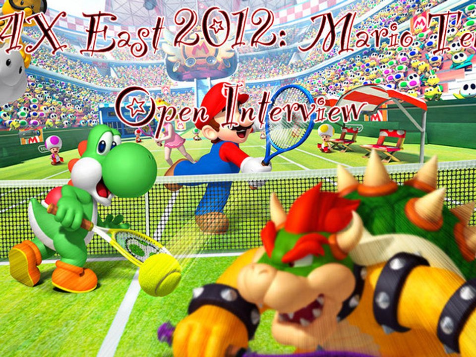 Mario Tennis Open Performs the Cross-Over on 3DS (Interview) - PAX East 2012