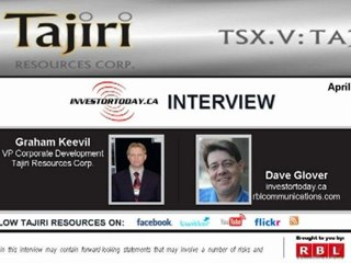 Interview With Graham Keevil, VP Corporate Development ...