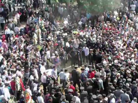 Şehit Üsteğmen Ahmet Ozan Şarlak'ın cenaze töreninden görüntüler