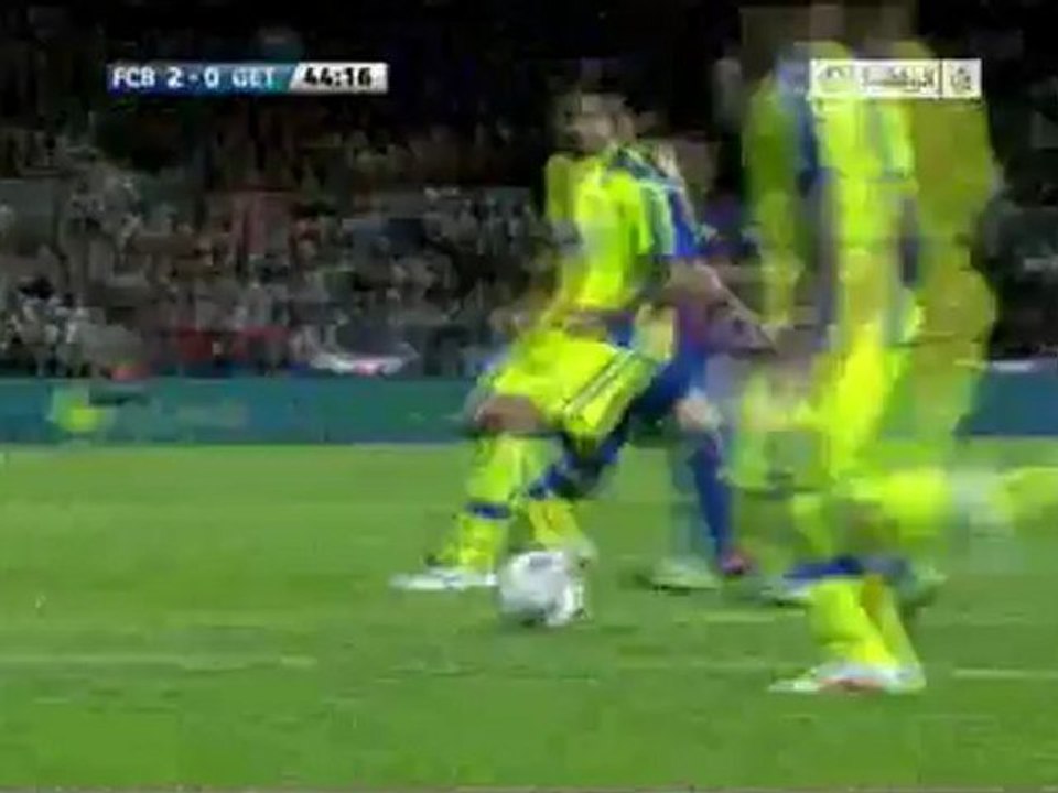 www.dailygoalz.com - Barcelona vs Getafe Lionel Messi Goal