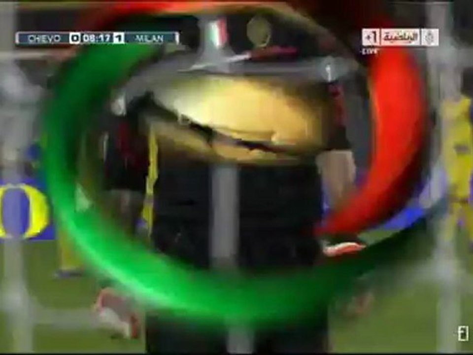 AC Milan vs Chievo Verona 1-0 All Goals 10/04/2012