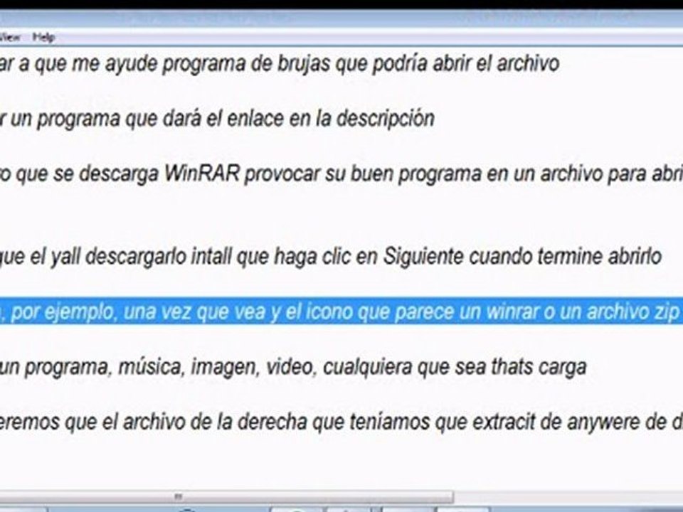 Cómo abrir archivo con un abridor de archivo de programa