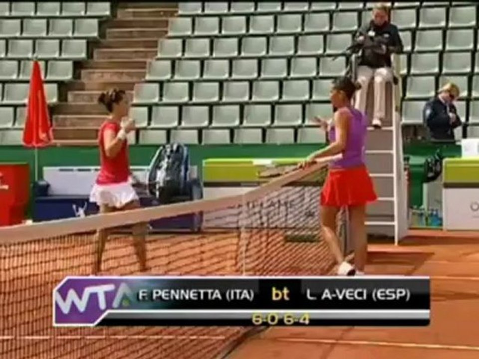 Barcelone - Pennetta sans trembler