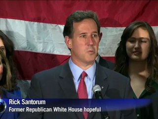 Santorum ends US presidential campaign