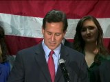 Rick Santorum desiste do sonho da Casa Branca