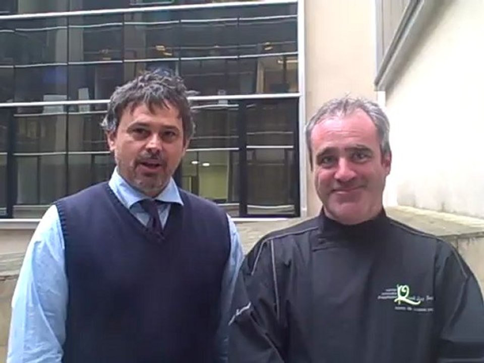 Interview de Joël Raffier et Vincent Poussard - Cuisinier de la République
