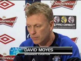 1/2 de finale - Moyes : "Liverpool est favori"