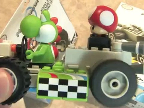Classic Game Room: MARIO KART K'NEX: YOSHI and STANDARD KART set
