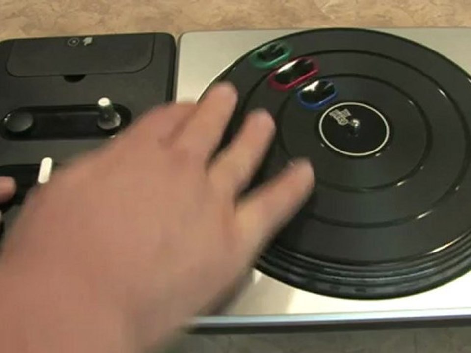 Classic Game Room HD - DJ HERO TURNTABLE CONTROLLER review
