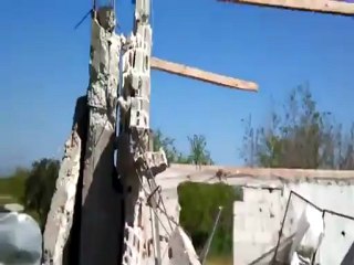 فري برس حمص القصير القذائف تتساقط على المدينة  والمزارع10 4 2012 ج3