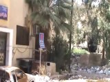 فري برس حمص القرابيص اثار الدمار وحرق البيوت والسيارات