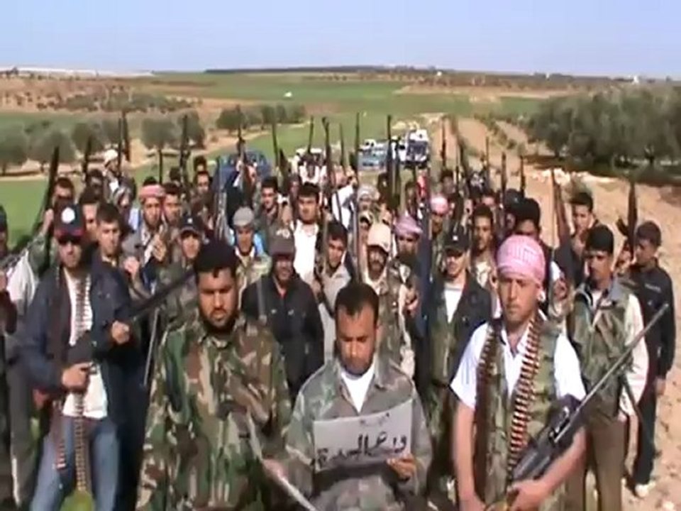 فري برس ريف إدلب  إعلان تشكيلة كتيبة درع  الجزيرة 10 4 2012