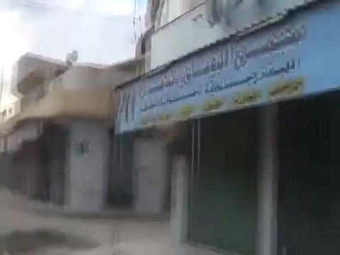 فري برس حلب مارع الدمار الذي خلفه القصف الاسدي الهمجي 10 4 2012 ج3