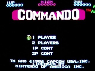 First Level - Only - Commando - Nintendo