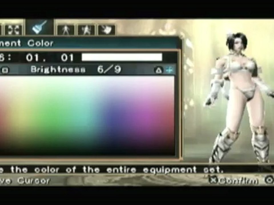 Classic Game Room - SOULCALIBUR BROKEN DESTINY on PSP