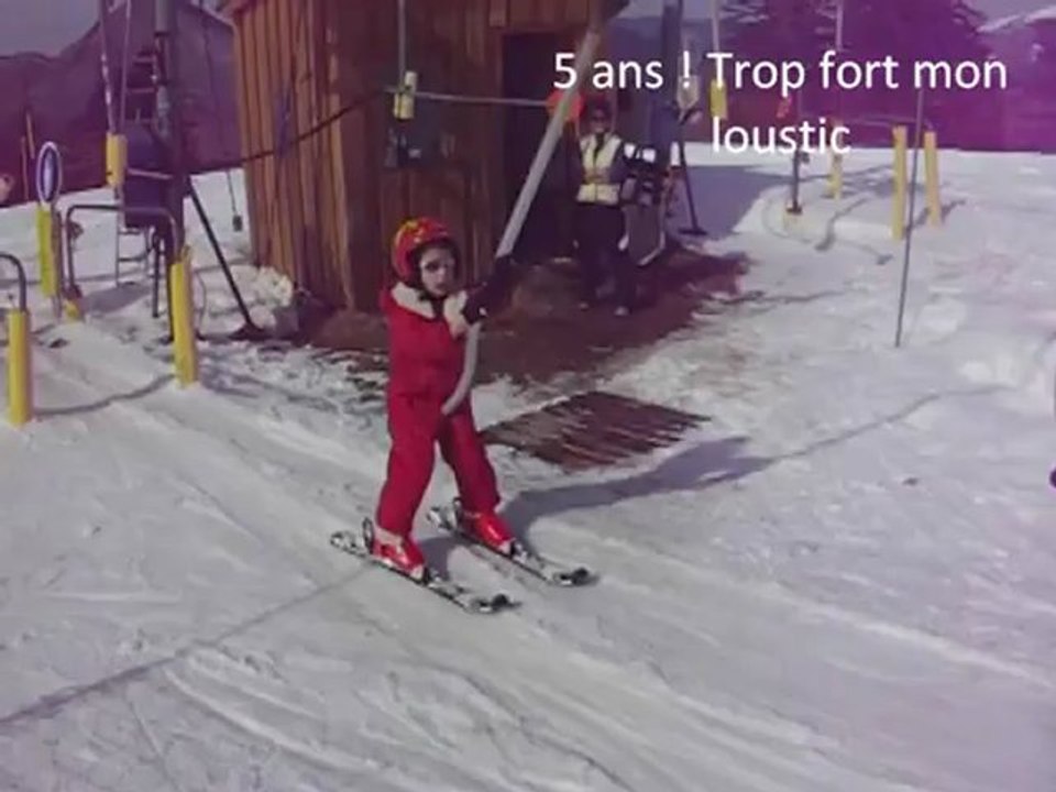 mars 2012 : ski avec papy et mamy