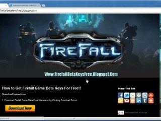 How to Download Firefall Beta Game For Free On PC!!
