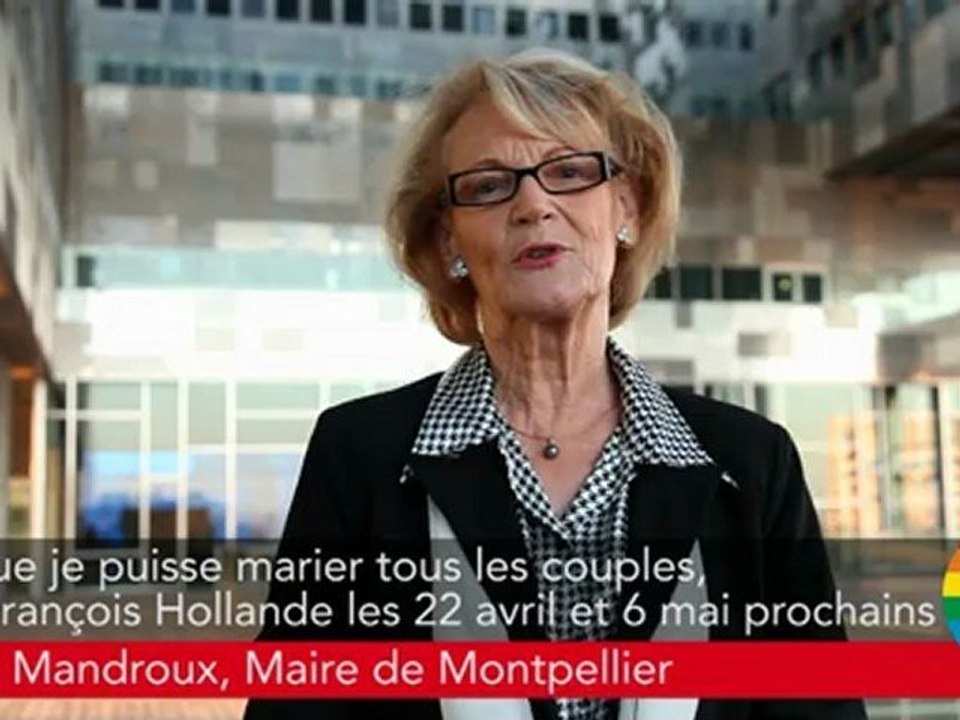 Engagement 31 - Hélène Mandroux (Montpellier) s'engage