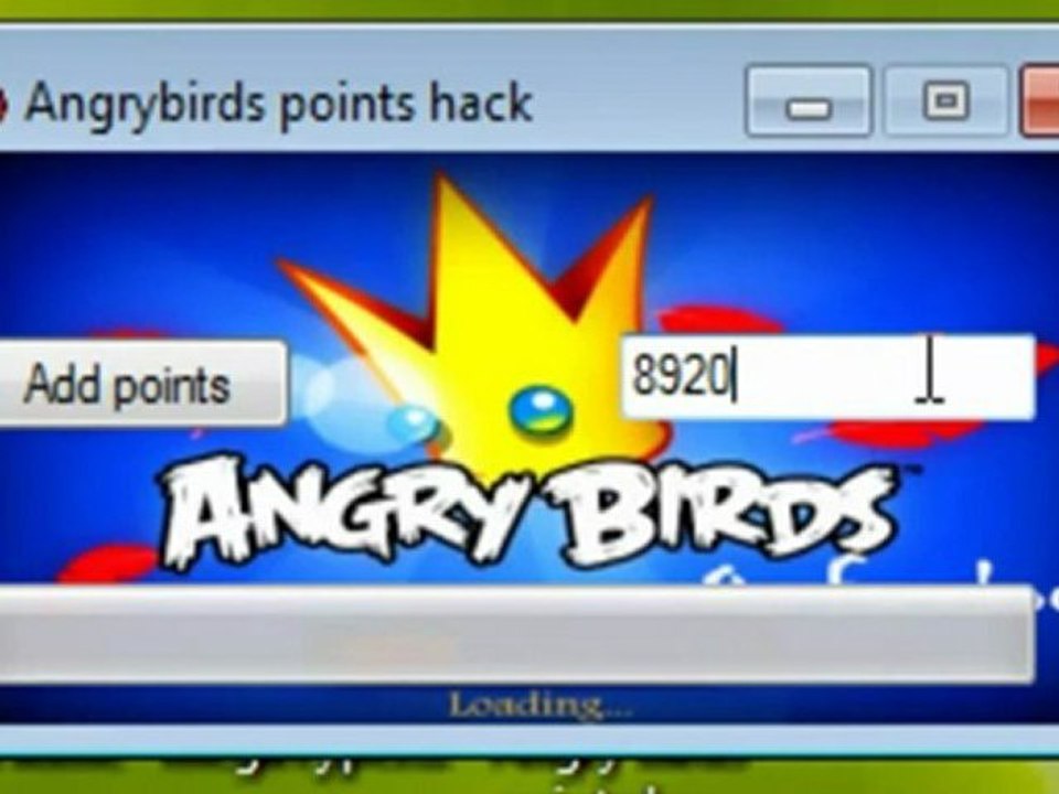 Angry Birds Points Hack ( facebook game ) [Hack 에뮬 (Cheat 보이 어드벤스)] April May 2012 Update