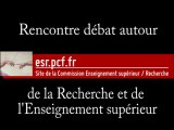 Rencontre débat autour de la recherche et de l'esneignement supérieur - 3ème partie - 2 avril 2012
