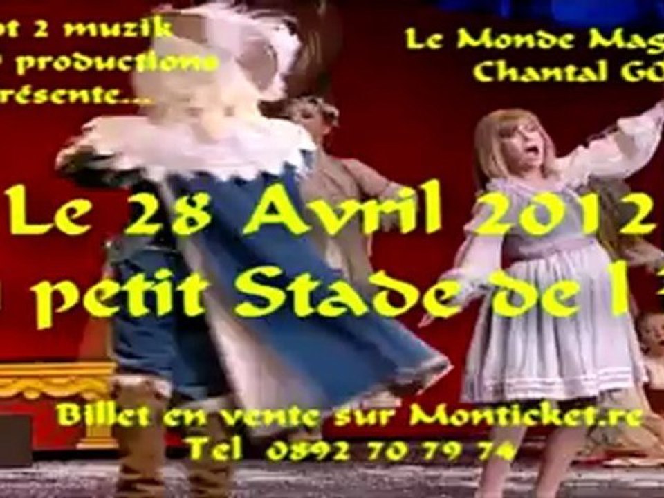 Le Monde Magique de Chantal Goya, le 28 Avril 2012 au petit Stade de l'Est
