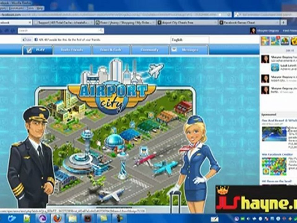 Airport City Hack Cash Coins Fuel / April May 2012 Fixed Update