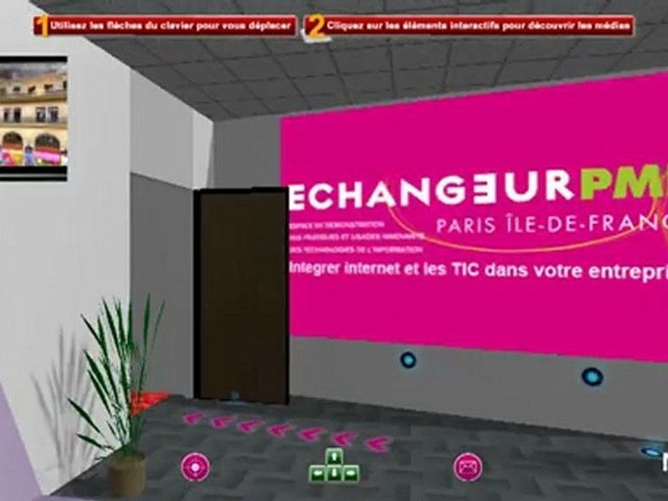Echangeur PME CCIP - Pré-visite Showroom Virtuel 3D - by New3S